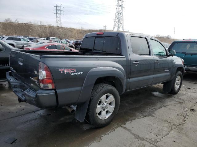 3TMJU4GN0DM142479 - 2013 TOYOTA TACOMA DOUBLE CAB PRERUNNER CHARCOAL photo 3