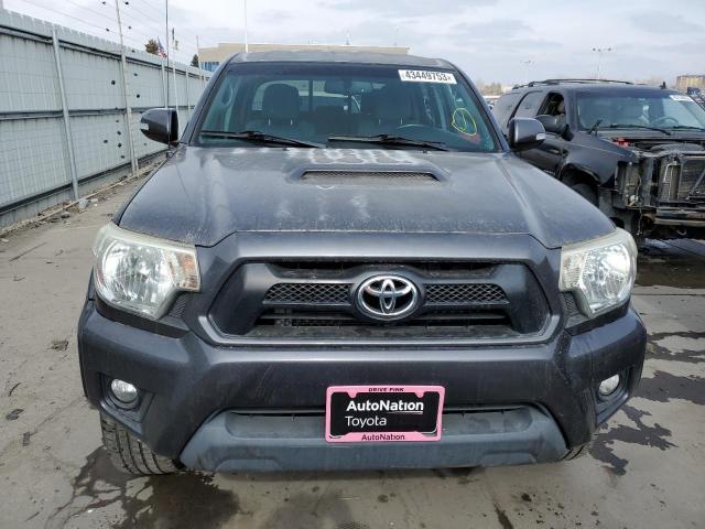 3TMJU4GN0DM142479 - 2013 TOYOTA TACOMA DOUBLE CAB PRERUNNER CHARCOAL photo 5