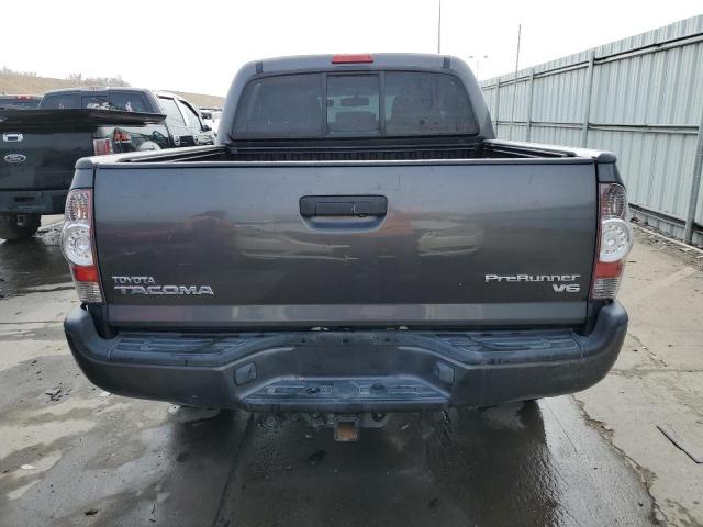 3TMJU4GN0DM142479 - 2013 TOYOTA TACOMA DOUBLE CAB PRERUNNER CHARCOAL photo 6