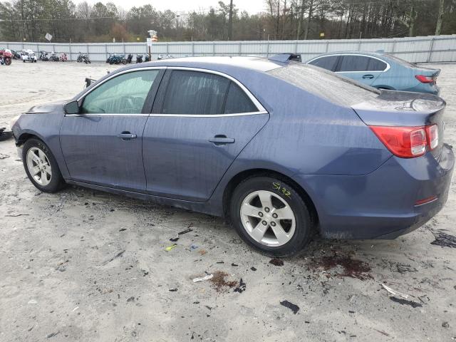 1G11C5SL2FF253867 - 2015 CHEVROLET MALIBU 1LT BLUE photo 2
