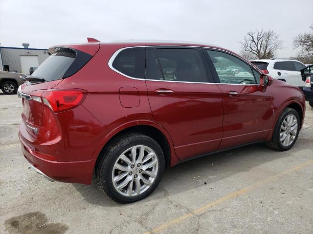 LRBFX3SX3KD019976 - 2019 BUICK ENVISION PREMIUM RED photo 3