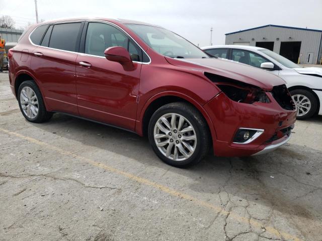 LRBFX3SX3KD019976 - 2019 BUICK ENVISION PREMIUM RED photo 4