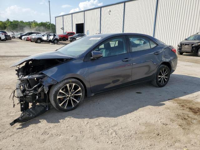 5YFBURHEXKP911754 - 2019 TOYOTA COROLLA L GRAY photo 1