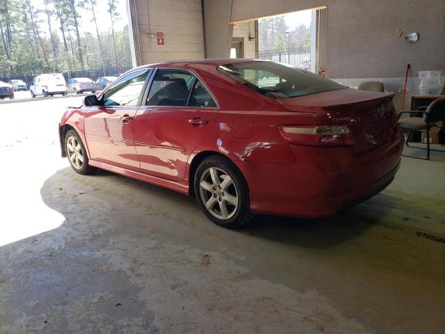 4T1BE46K37U138656 - 2007 TOYOTA CAMRY CE RED photo 2