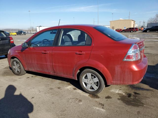 KL1TD5DE4AB133734 - 2010 CHEVROLET AVEO LS 红色 照片 2