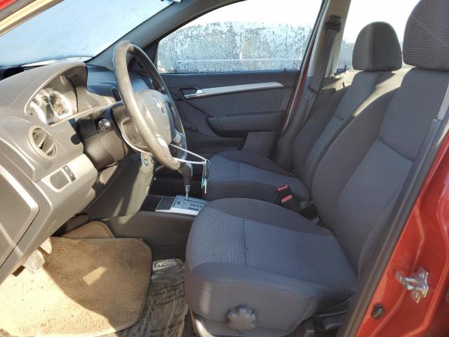 KL1TD5DE4AB133734 - 2010 CHEVROLET AVEO LS 红色 照片 7
