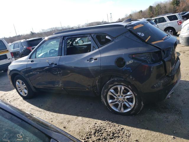 3GNKBHR48NS126122 - 2022 CHEVROLET BLAZER 2LT GRAY photo 2