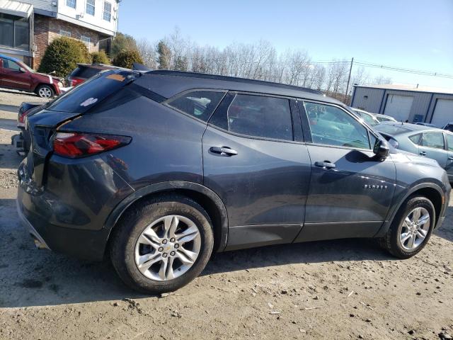 3GNKBHR48NS126122 - 2022 CHEVROLET BLAZER 2LT GRAY photo 3