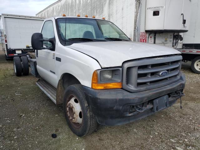 1FDXF46F01EB43109 - 2001 FORD F450 SUPER DUTY WHITE photo 4