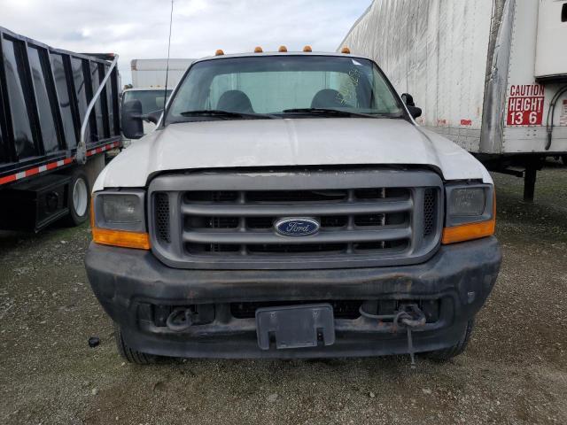 1FDXF46F01EB43109 - 2001 FORD F450 SUPER DUTY WHITE photo 5