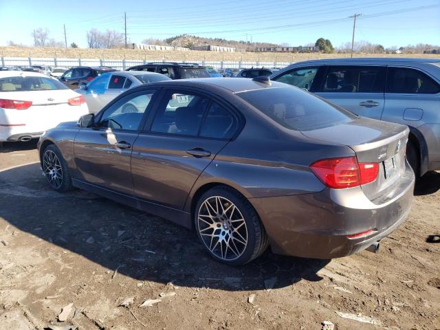 WBA3B9C51DJ898981 - 2013 BMW 335 XI BROWN photo 2