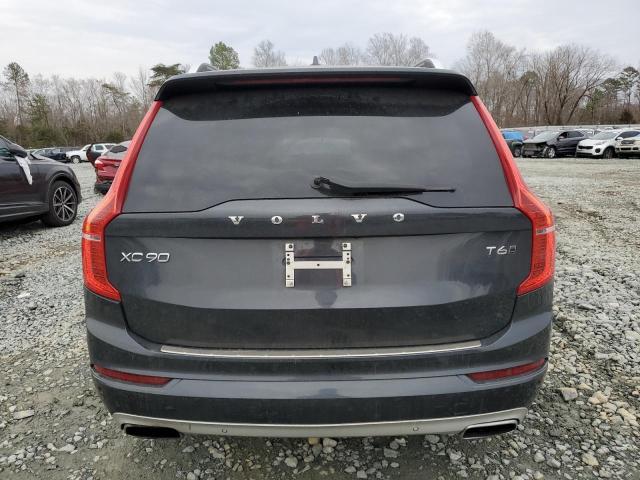 YV4A22PK3H1117883 - 2017 VOLVO XC90 T6 GRAY photo 6