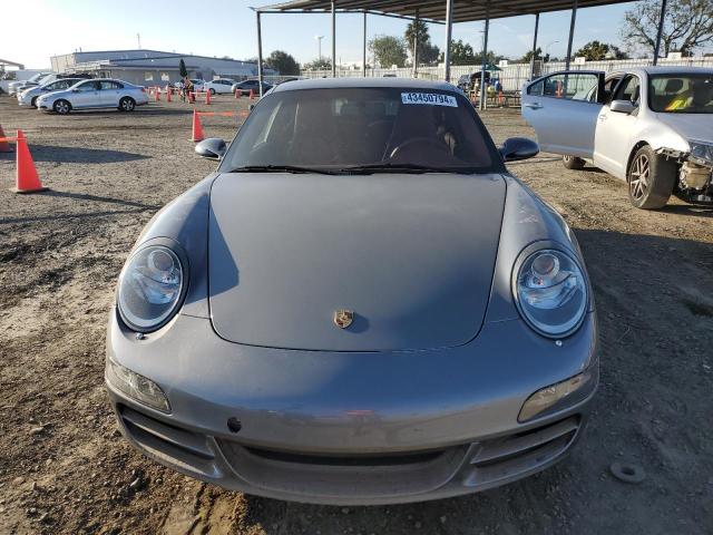 WP0AB29936S741722 - 2006 PORSCHE 911 CARRERA S GRAY photo 5