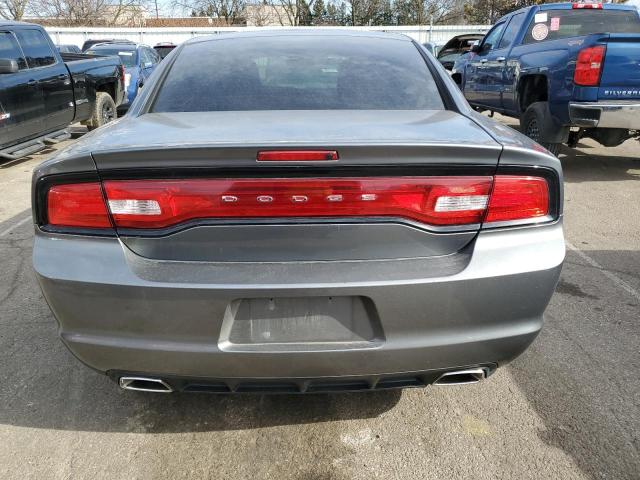 2B3CL3CG1BH579188 - 2011 DODGE CHARGER GRAY photo 6