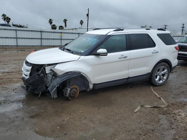 1FM5K7F83FGA04772 - 2015 FORD EXPLORER LIMITED WHITE photo 1