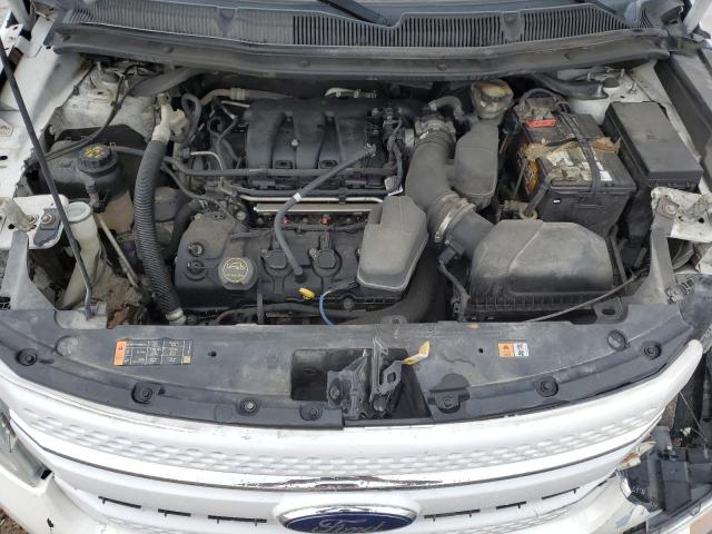 1FM5K7F83FGA04772 - 2015 FORD EXPLORER LIMITED 白色 照片 12