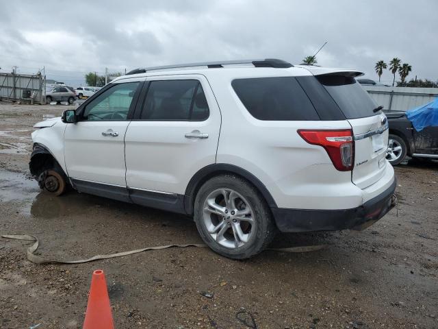 1FM5K7F83FGA04772 - 2015 FORD EXPLORER LIMITED WHITE photo 2