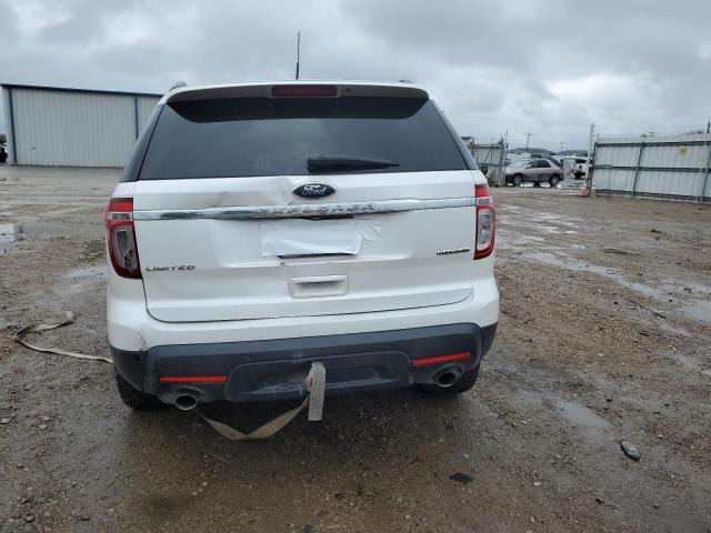 1FM5K7F83FGA04772 - 2015 FORD EXPLORER LIMITED WHITE photo 6