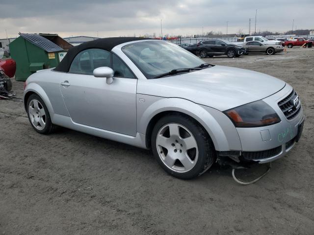 TRUUT28N131021528 - 2003 AUDI TT QUATTRO SILVER photo 4