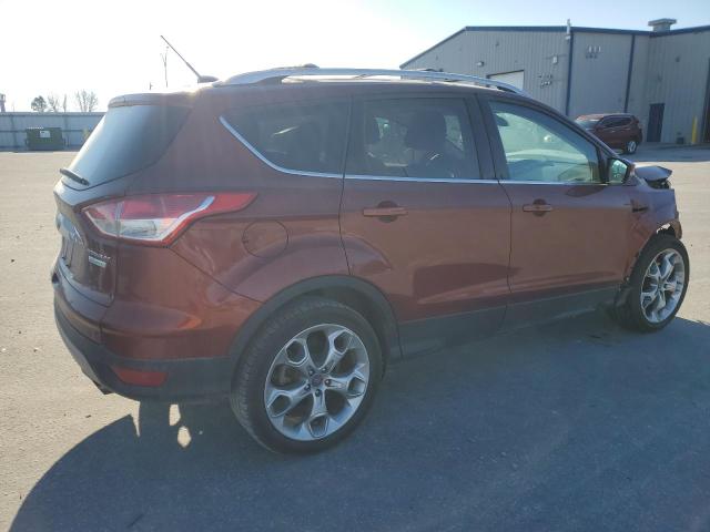 1FMCU0J96EUA73674 - 2014 FORD ESCAPE TITANIUM BURGUNDY photo 3