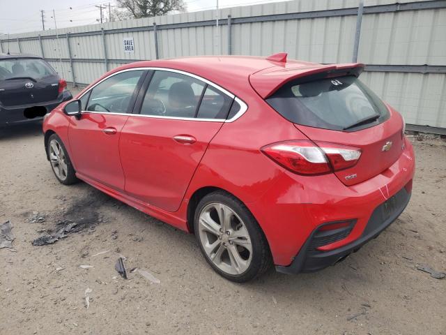 3G1BF6SMXHS575939 - 2017 CHEVROLET CRUZE PREMIER RED photo 2