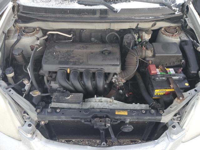 2T1KR32E44C255724 - 2004 TOYOTA COROLLA MA XR SILVER photo 11