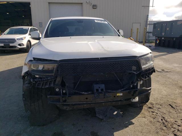 1C4RDJDG2KC824981 - 2019 DODGE DURANGO GT WHITE photo 5