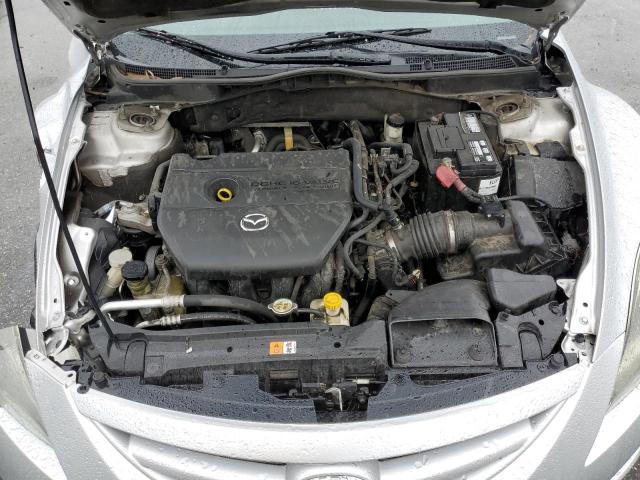 1YVHZ8BH0C5M30509 - 2012 MAZDA 6 I SILVER photo 11