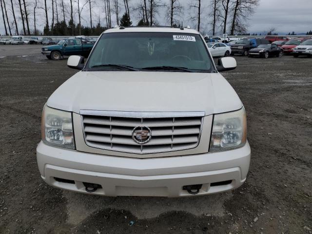 3GYFK66N63G310562 - 2003 CADILLAC ESCALADE ESV WHITE photo 5