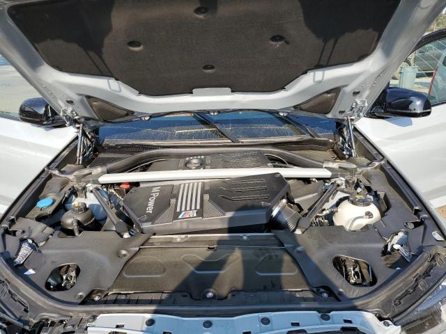 5YM13EC05N9K66502 - 2022 BMW X3 M GRAY photo 12