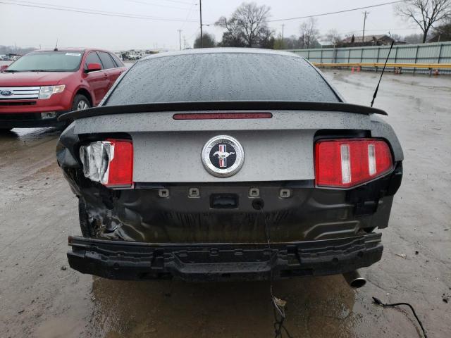 1ZVBP8AN1A5120209 - 2010 FORD MUSTANG GRAY photo 6