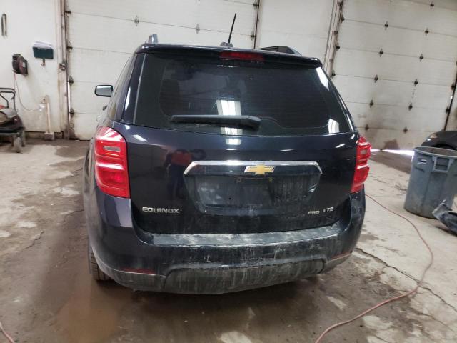 2GNFLGEK9G6175151 - 2016 CHEVROLET EQUINOX LTZ BLUE photo 6