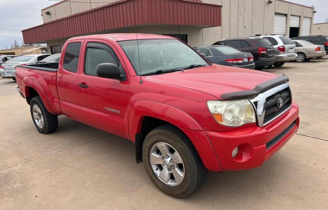 5TEUU42N75Z061066 - 2005 TOYOTA TACOMA ACCESS CAB წითელი ფოტო 1