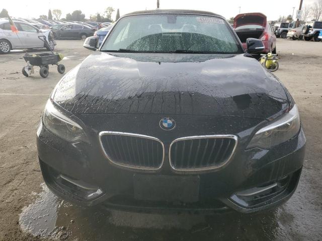 WBA1K9C57GV322574 - 2016 BMW 228 I SULEV BLACK photo 5