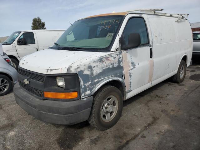 1GCFG15X861146294 - 2006 CHEVROLET EXPRESS G1 WHITE photo 1