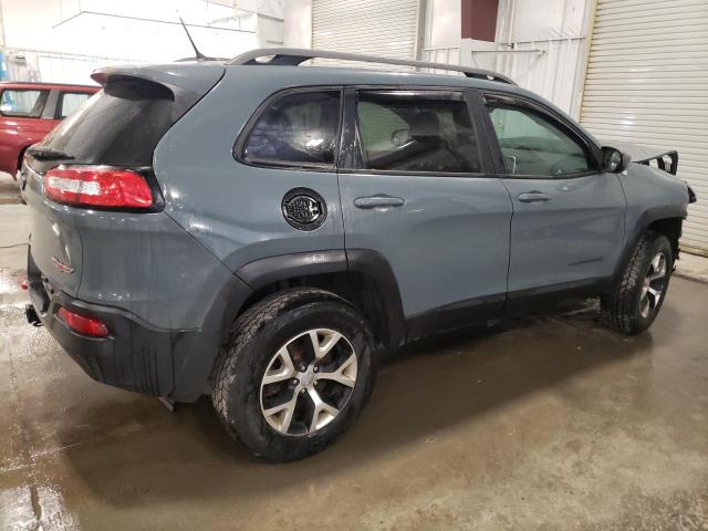 1C4PJMBS3EW159813 - 2014 JEEP CHEROKEE TRAILHAWK GRAY photo 3
