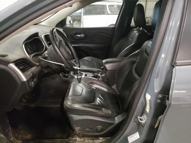 1C4PJMBS3EW159813 - 2014 JEEP CHEROKEE TRAILHAWK GRAY photo 7