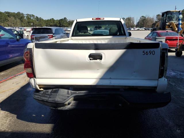 1GCEC14Z17E124657 - 2007 CHEVROLET SILVERADO C1500 CLASSIC WHITE photo 6