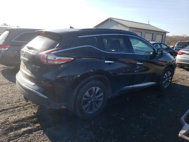 5N1AZ2MH1FN217926 - 2015 NISSAN MURANO S BLACK photo 3