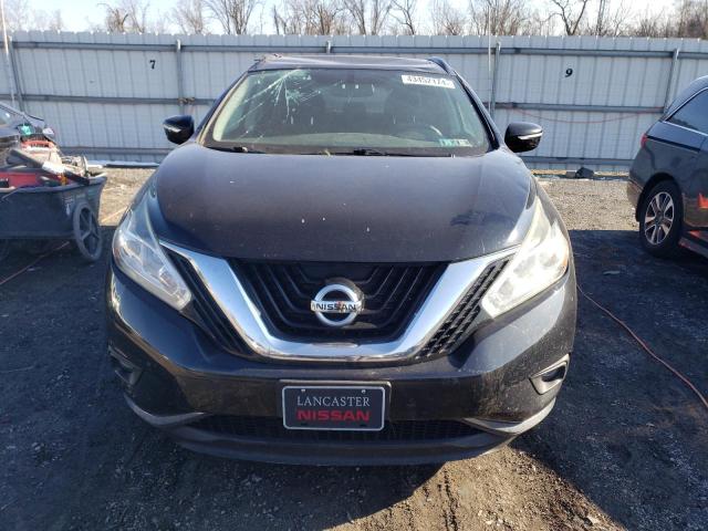 5N1AZ2MH1FN217926 - 2015 NISSAN MURANO S BLACK photo 5