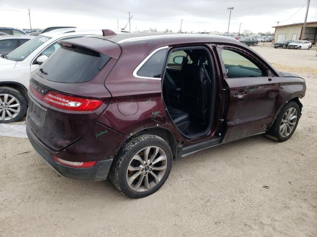 5LMCJ2C90KUL35277 - 2019 LINCOLN MKC SELECT მუქწითელი ფოტო 3