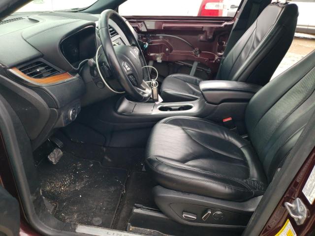 5LMCJ2C90KUL35277 - 2019 LINCOLN MKC SELECT მუქწითელი ფოტო 7