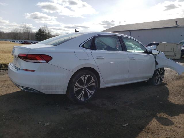 1VWSA7A31MC018516 - 2021 VOLKSWAGEN PASSAT SE WHITE photo 3