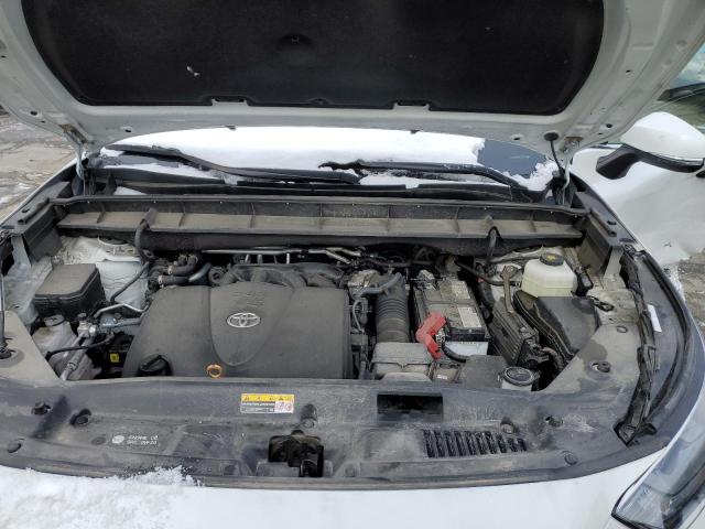 5TDHZRBH0NS246678 - 2022 TOYOTA HIGHLANDER XLE 白色 照片 12