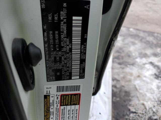 5TDHZRBH0NS246678 - 2022 TOYOTA HIGHLANDER XLE 白色 照片 13