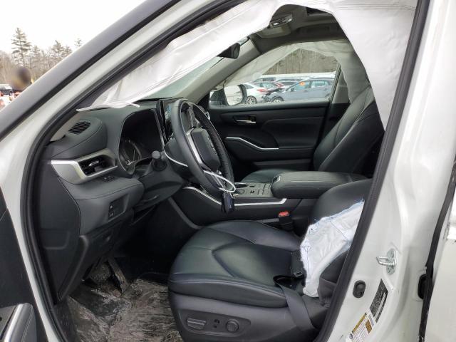 5TDHZRBH0NS246678 - 2022 TOYOTA HIGHLANDER XLE 白色 照片 7