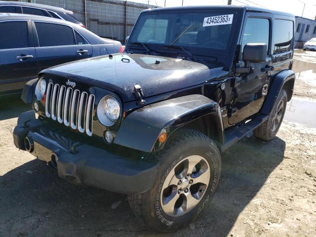 1C4AJWBG3JL935589 - 2018 JEEP WRANGLER SAHARA BLACK photo 1