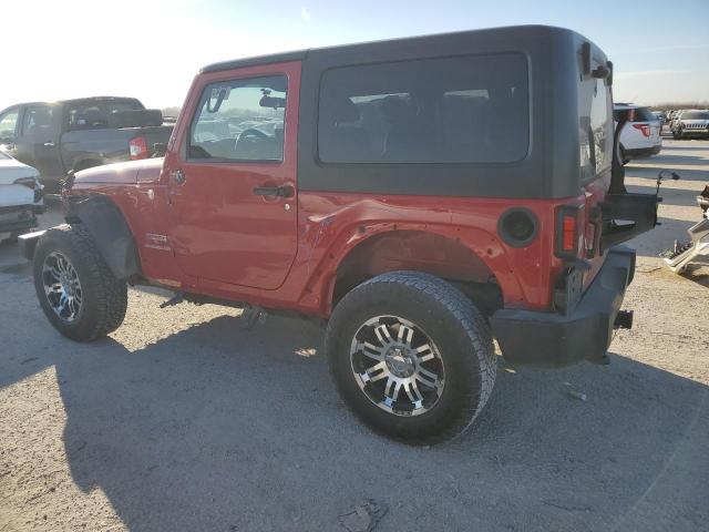 1J4GA2D14BL585655 - 2011 JEEP WRANGLER SPORT RED photo 2