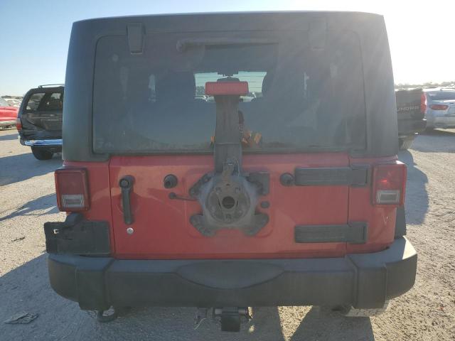 1J4GA2D14BL585655 - 2011 JEEP WRANGLER SPORT RED photo 6