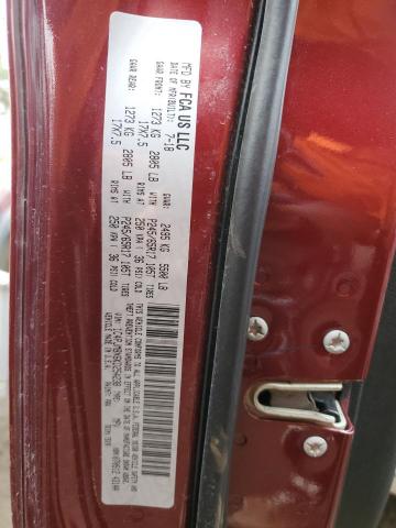 1C4PJMBX6KD254238 - 2019 JEEP CHEROKEE TRAILHAWK BURGUNDY photo 12